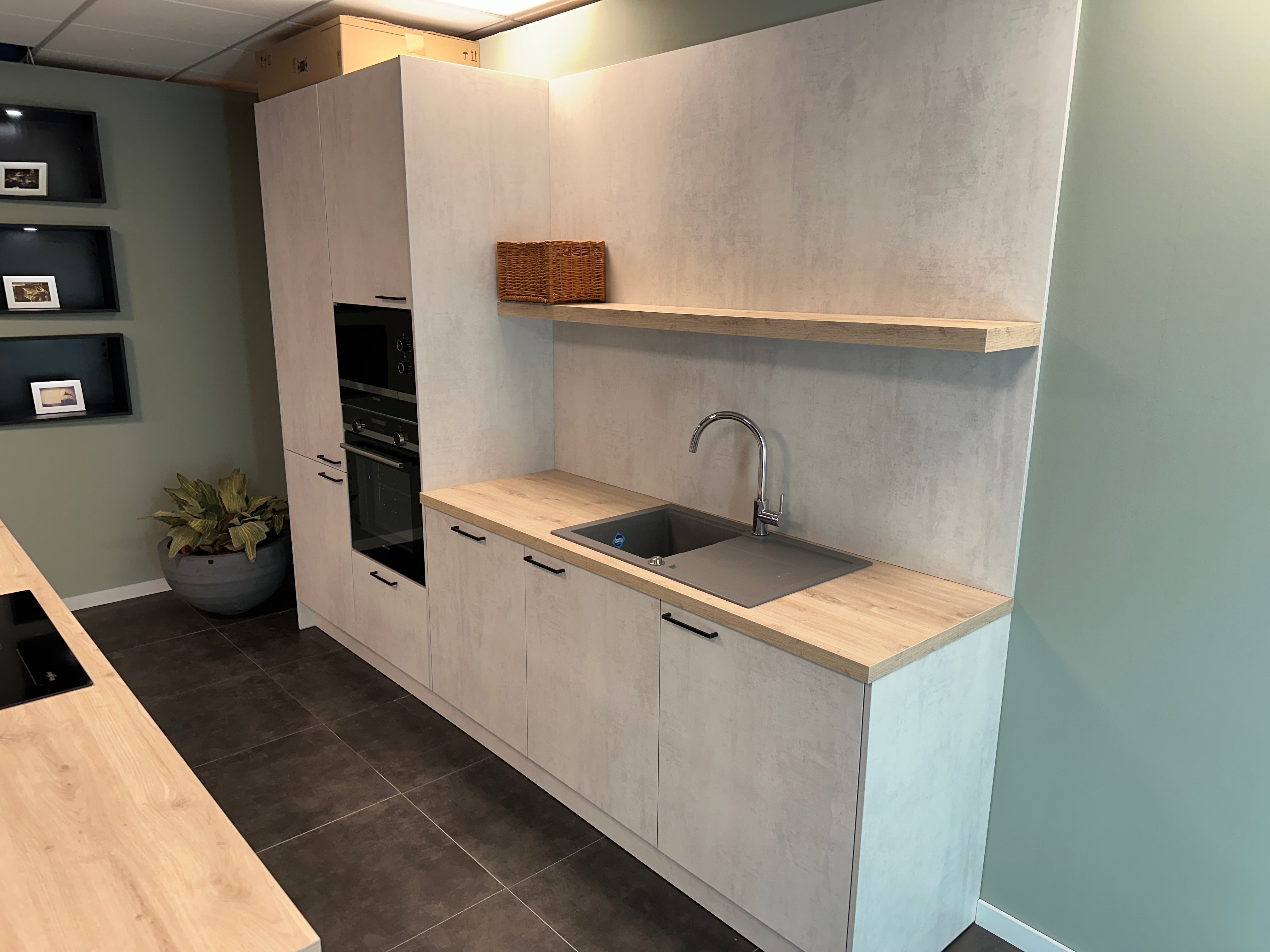 01833 - Modern/Landelijke eilandkeuken