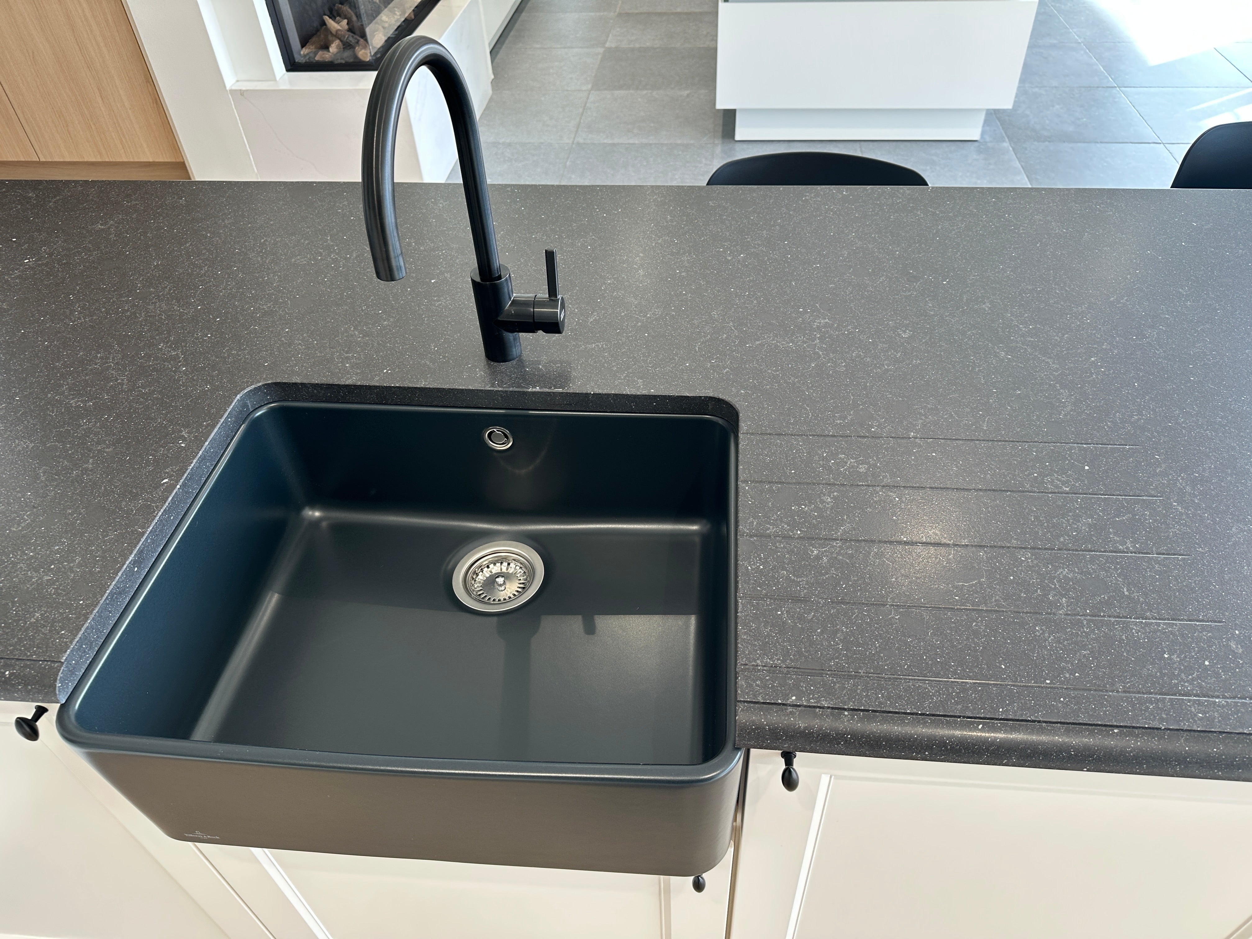 02252 - Landelijke schiereiland keuken