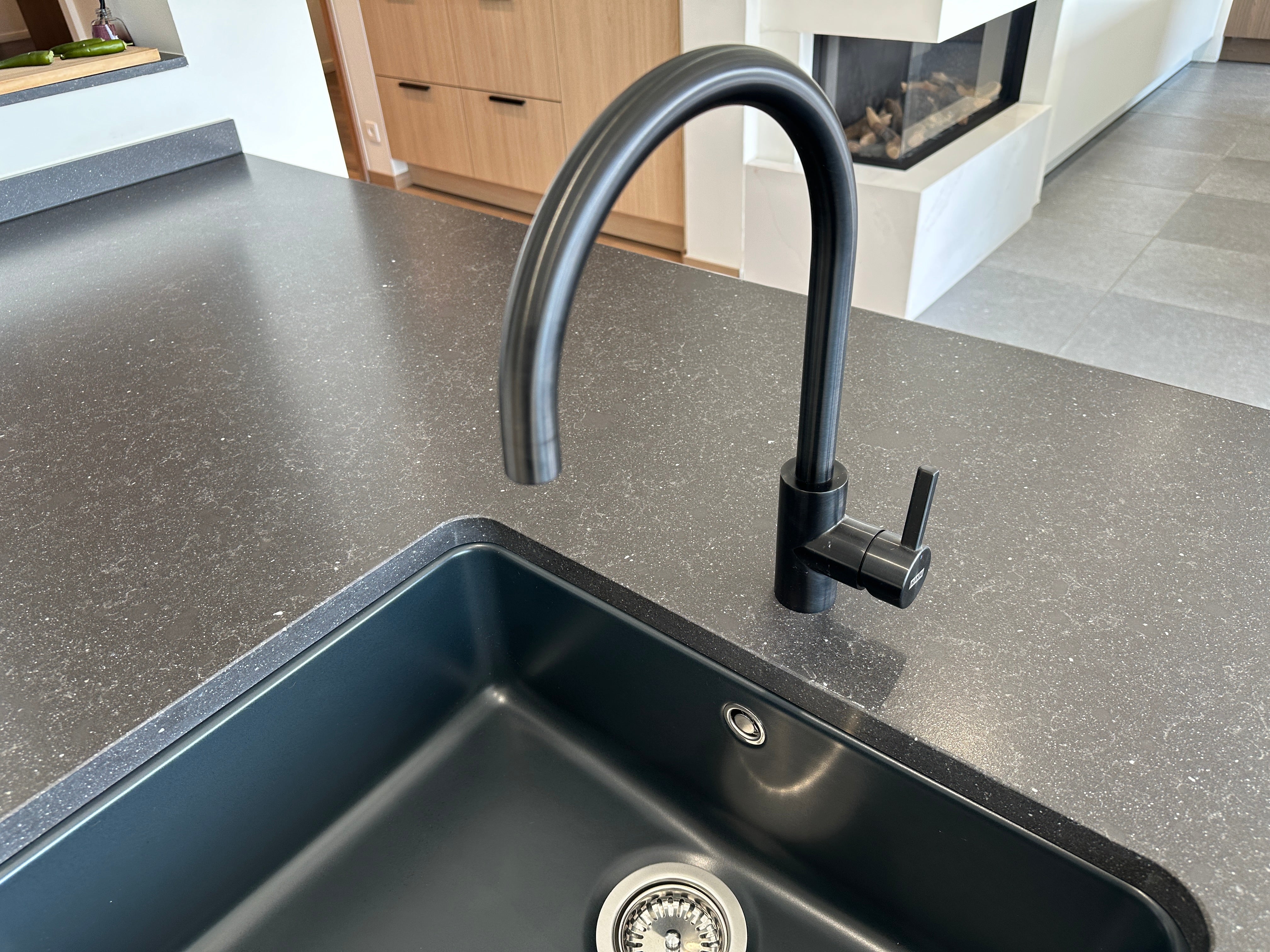 02252 - Landelijke schiereiland keuken