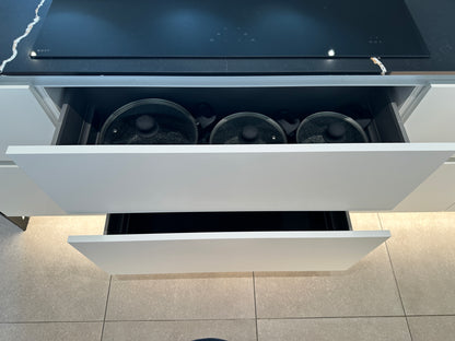 02256 - Moderne eilandkeuken met tv meubel