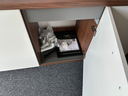 01718 - Rechte witte keuken