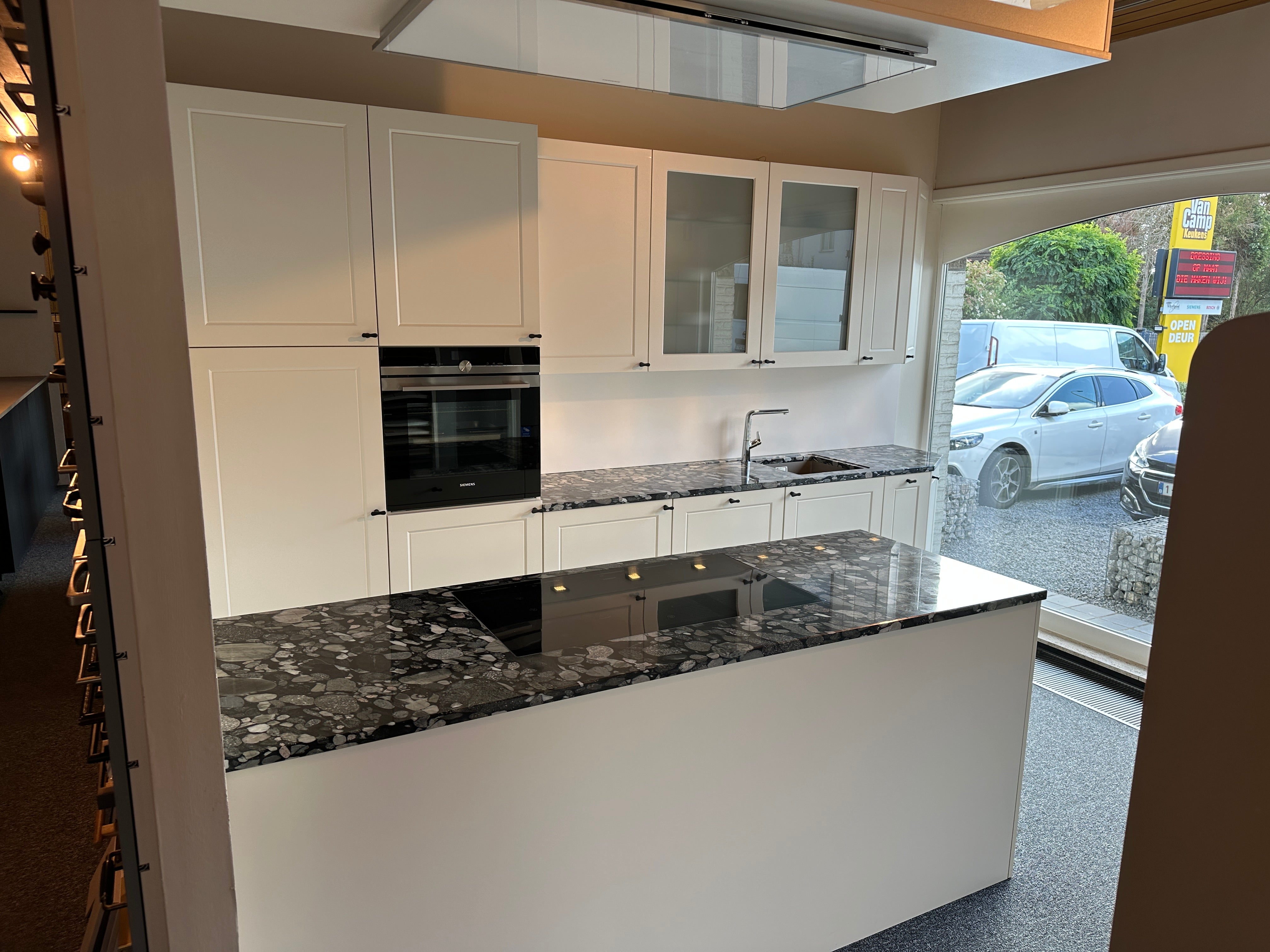 01698 - Landelijke schiereiland keuken