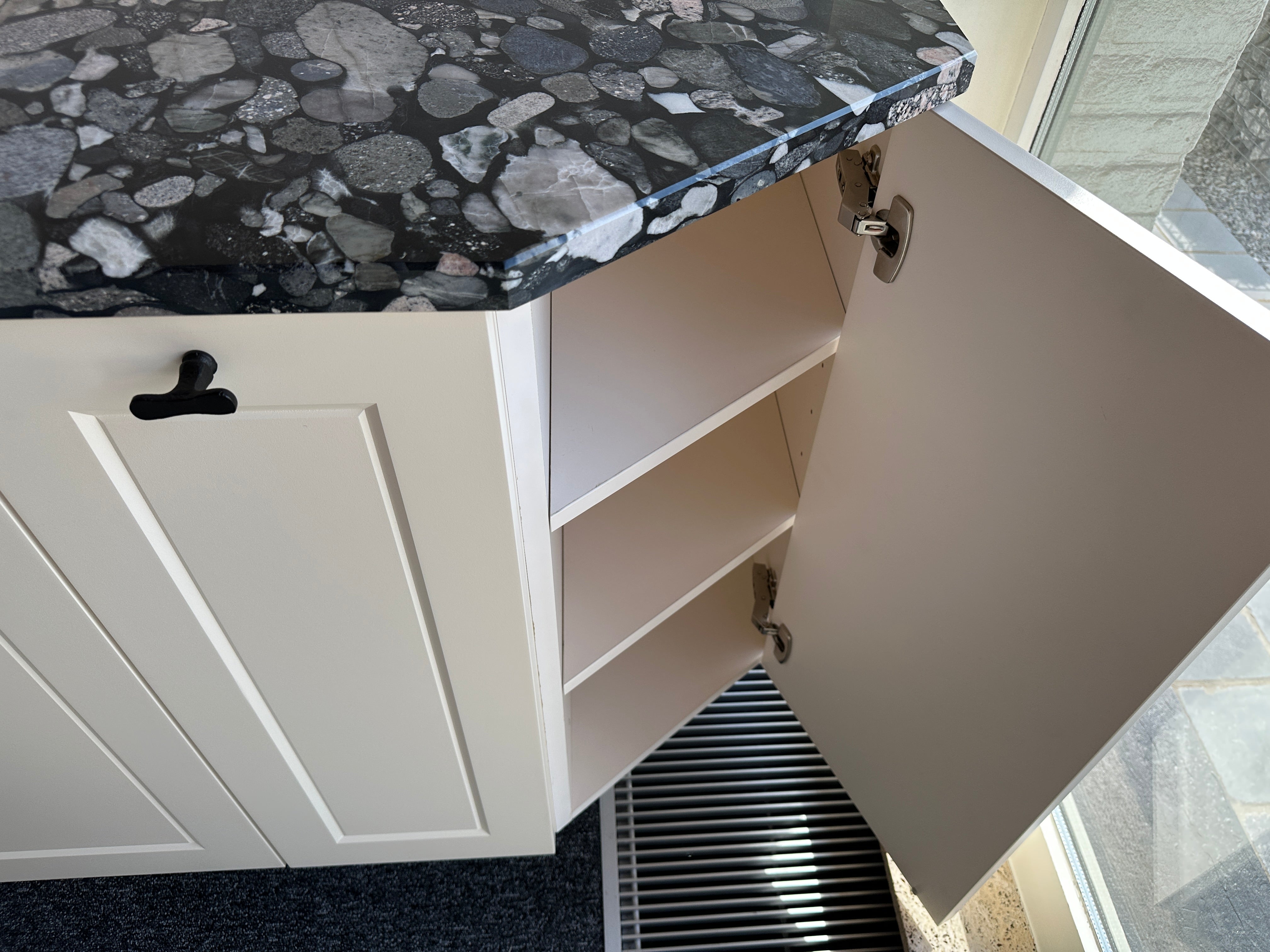 01698 - Landelijke schiereiland keuken