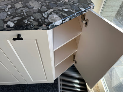01698 - Landelijke schiereiland keuken