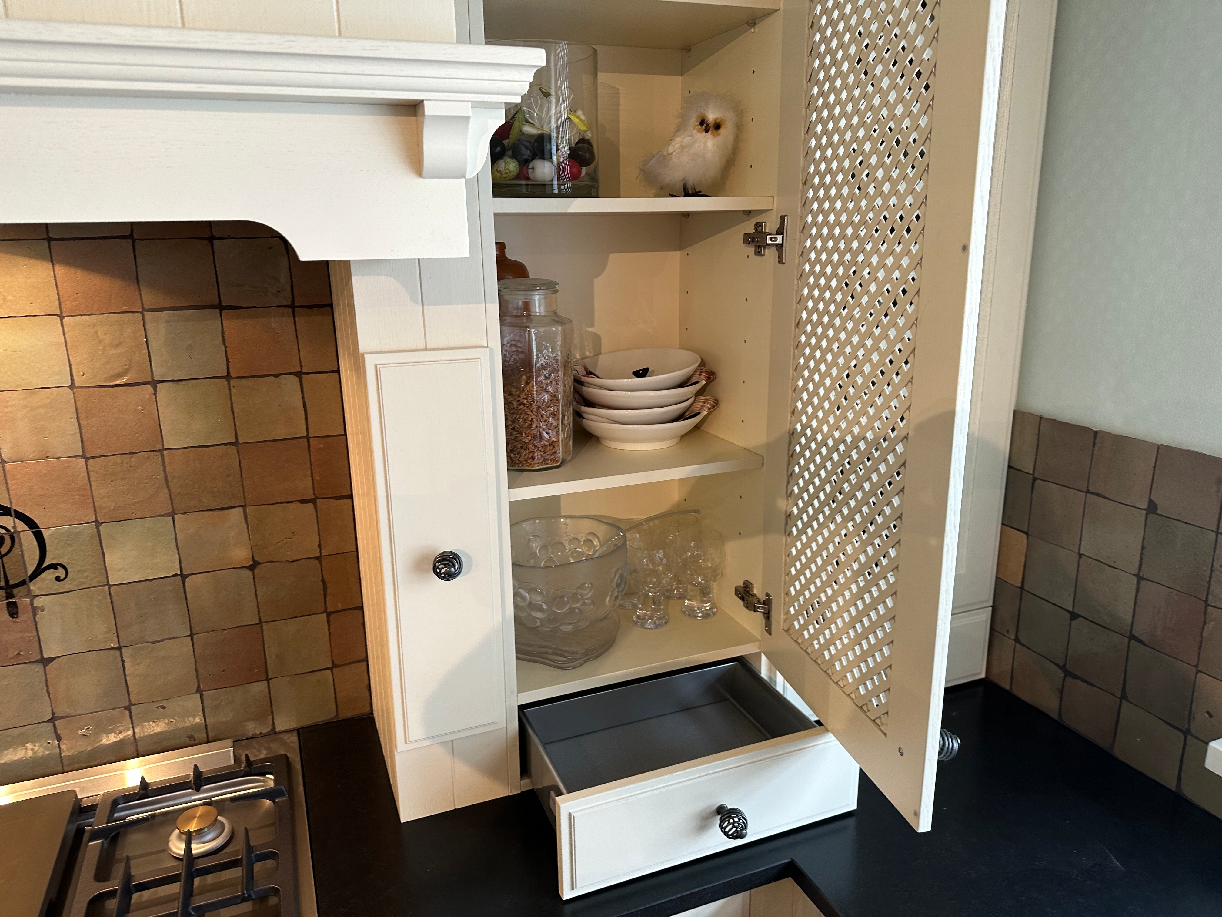 01710 - Landelijke schiereiland keuken