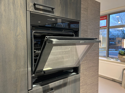 03164 - grijze schiereiland keuken