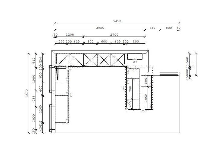 02610 - Schuller schiereiland keuken