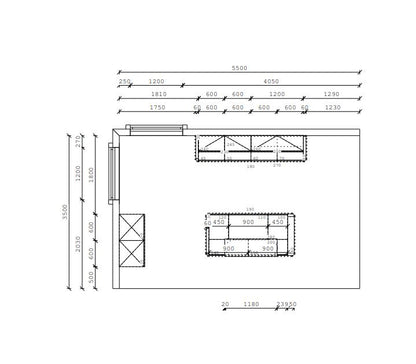 02724 - Schüller eilandkeuken met kast