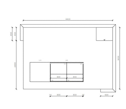 02736 - Kiezelgrijze Schuller keuken