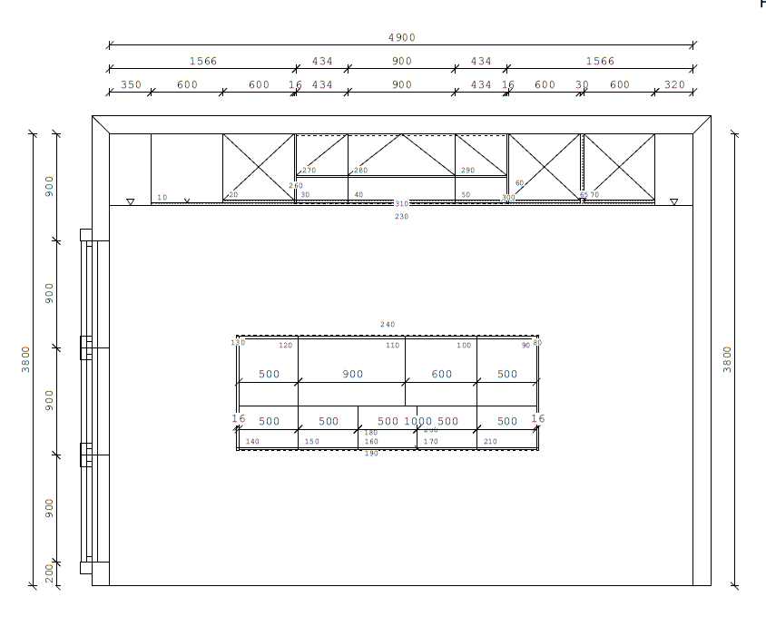 02547 - Siena-eiken eilandkeuken