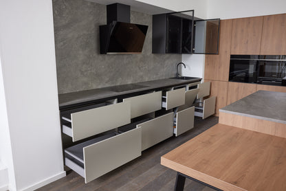 02736 - Kiezelgrijze Schuller keuken