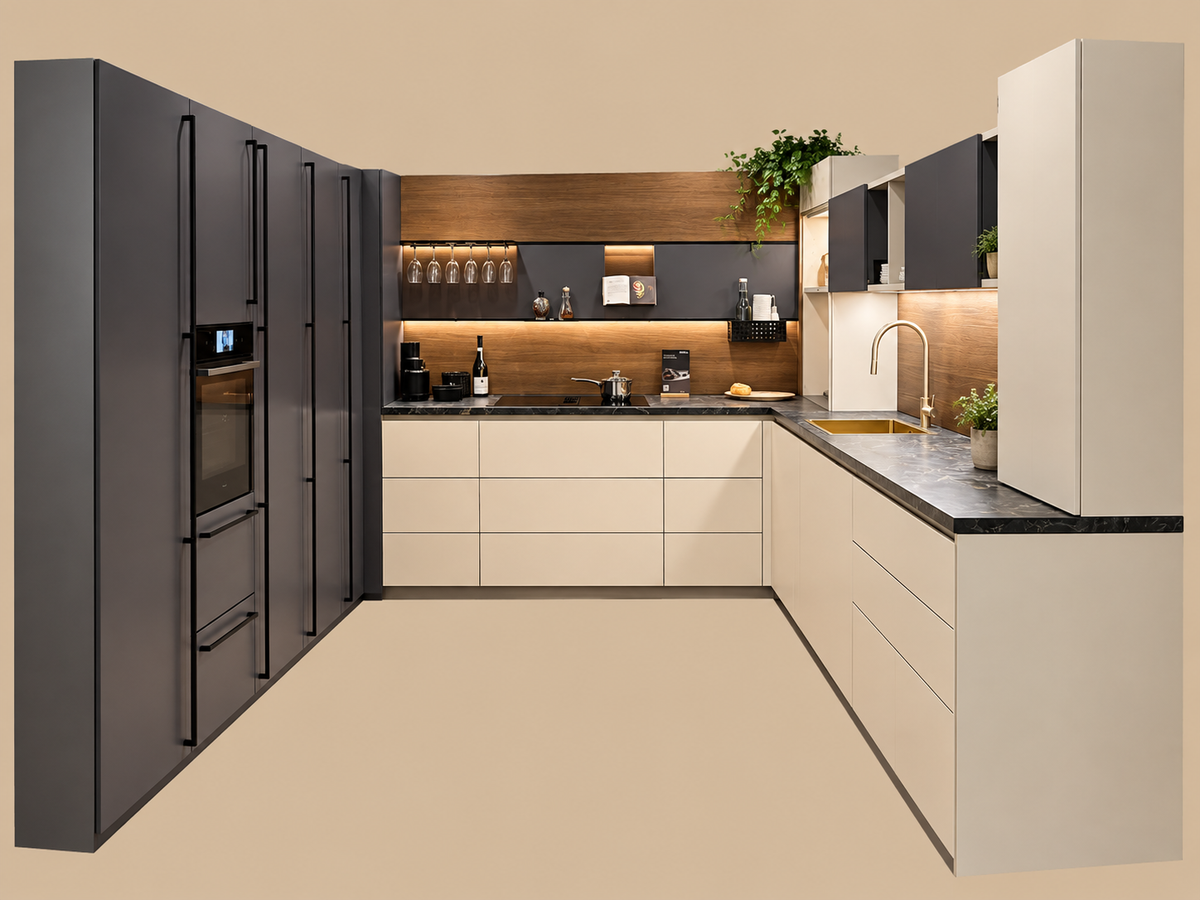 00873 - Moderne U-keuken