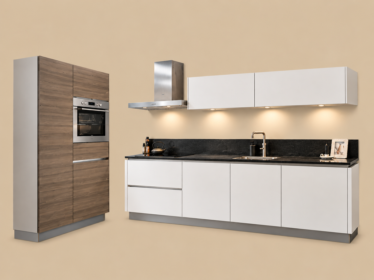 05510 - Keuken met kastenwand