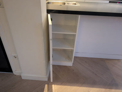 02520 - Witte schiereiland keuken