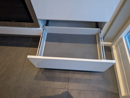 02520 - Witte schiereiland keuken