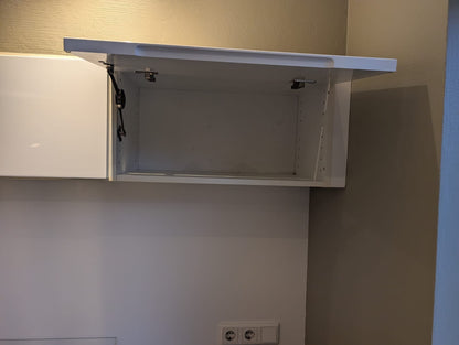 02520 - Witte schiereiland keuken