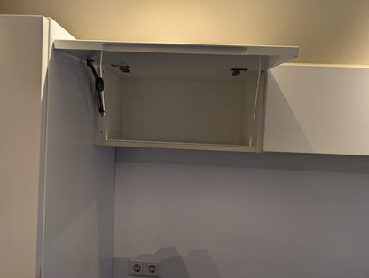 02520 - Witte schiereiland keuken