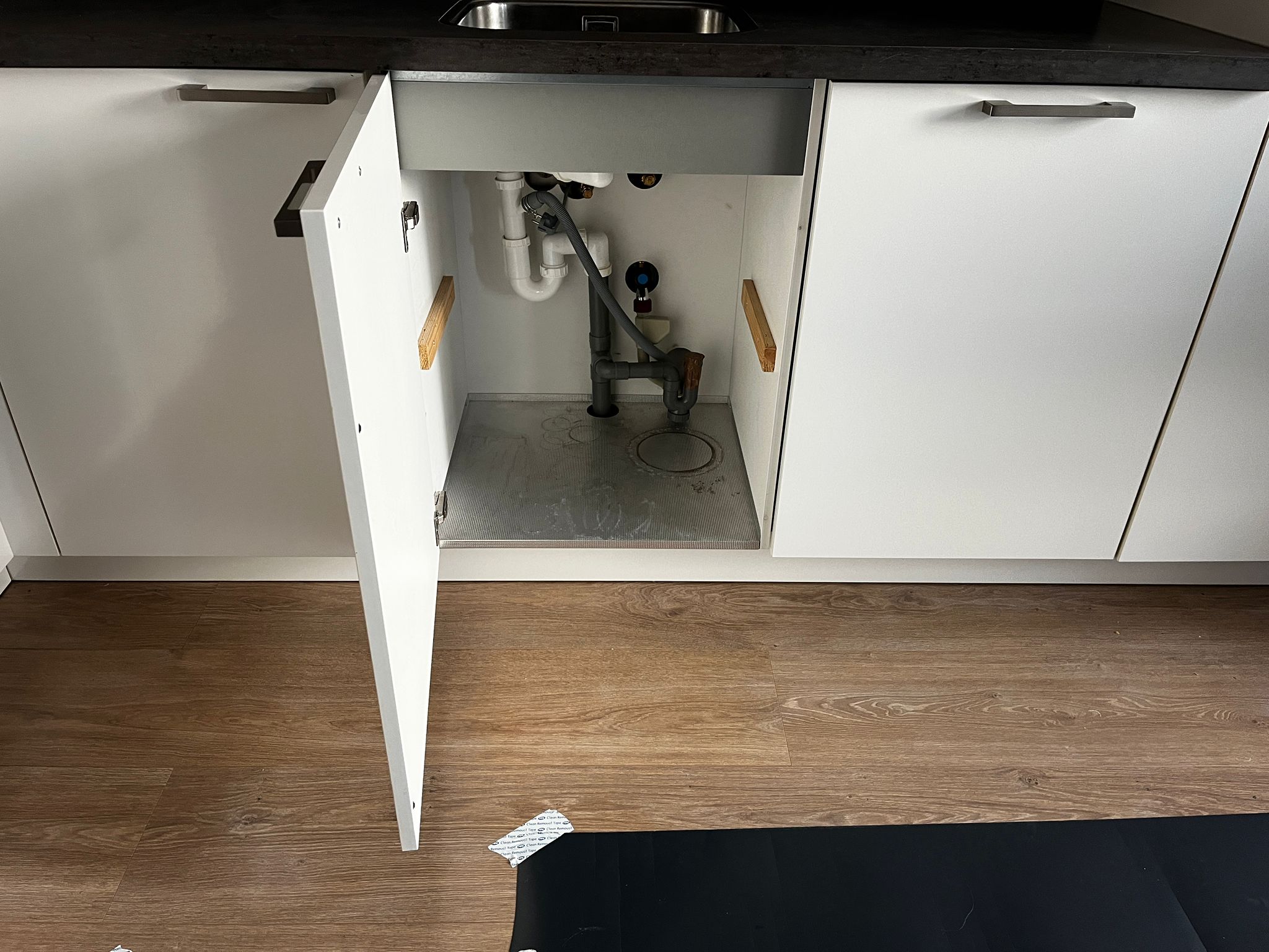 02562 - Moderne hoekkeuken