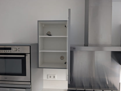 02636 - Grijze hoekkeuken