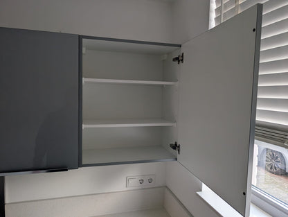 02636 - Grijze hoekkeuken