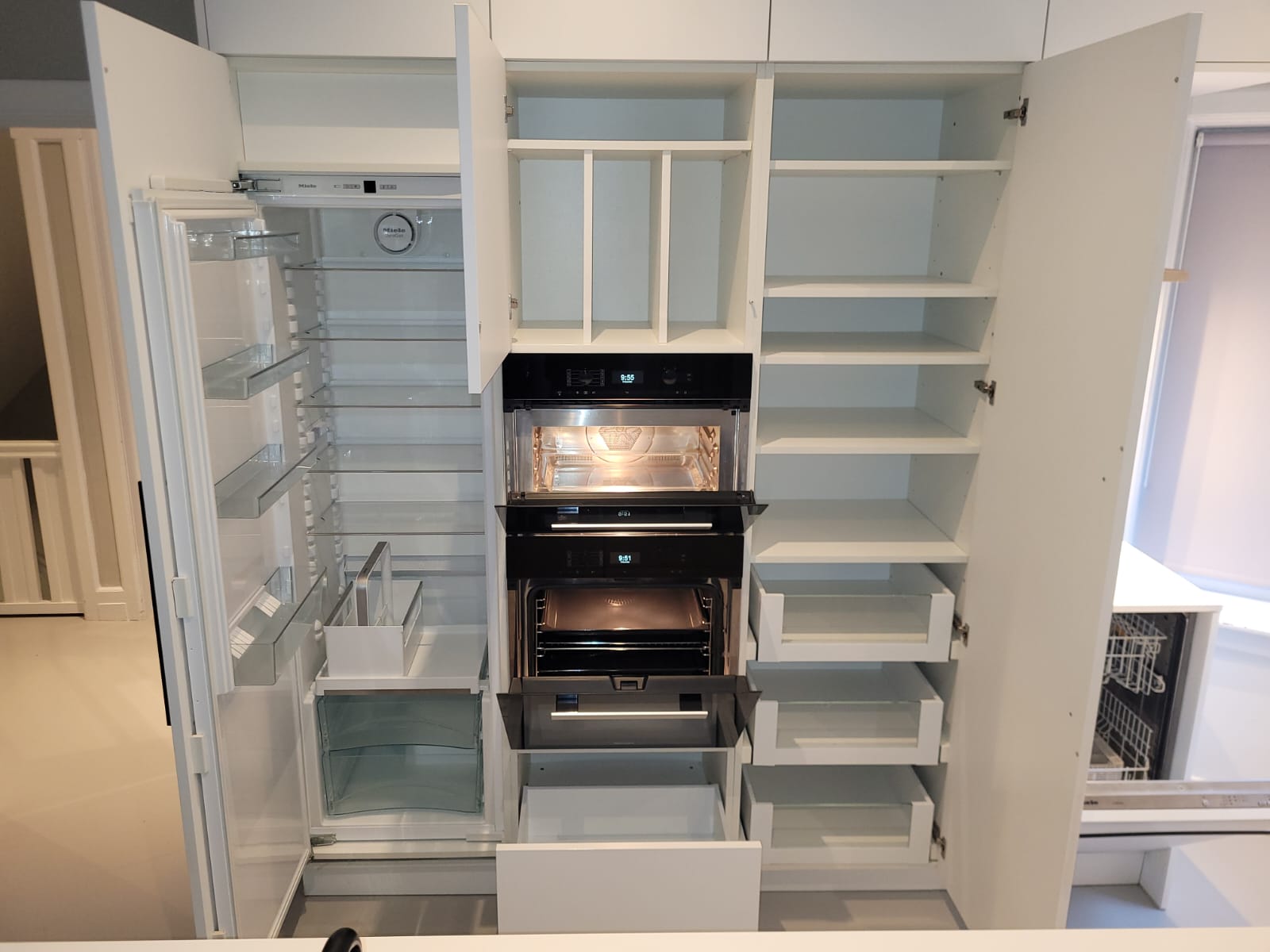 02756 - Witte schiereiland keuken