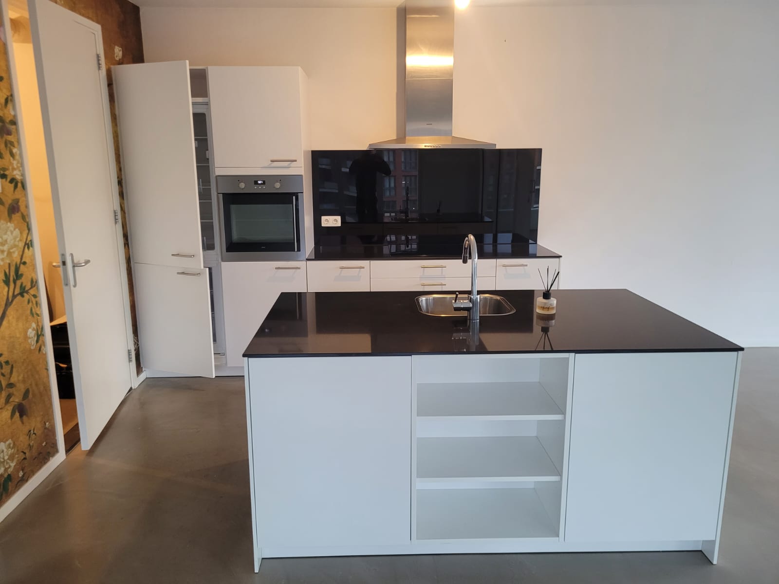 02914 - Witte eilandkeuken