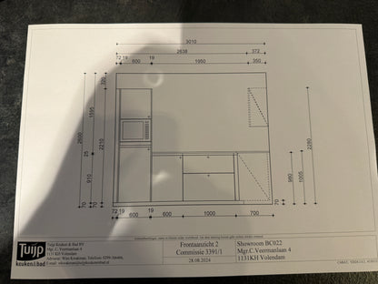 33784 - Witte gebruikerskeuken