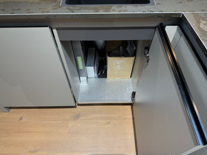 33983 - Grey island kitchen from Rotpunkt with Dekton top 