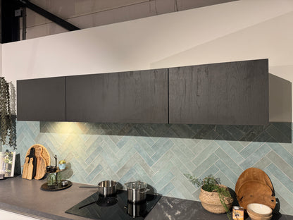 00518 - Moderne mat wit gelakte keuken