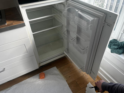 00157 - Nobilia hoogglans witte hoekkeuken
