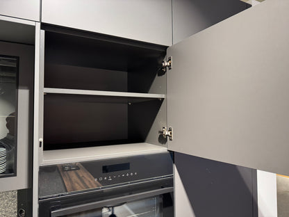 00652 - Mat lavazwarte schiereiland keuken