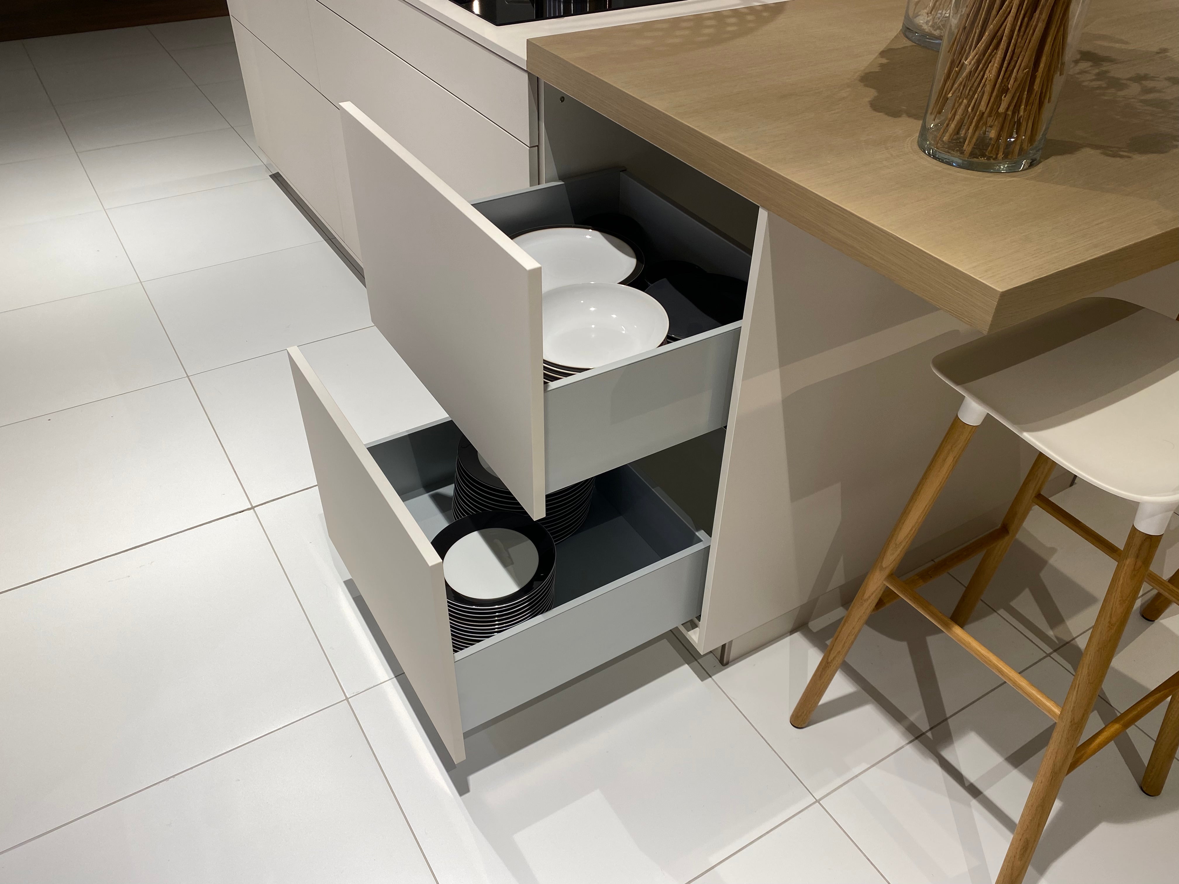 01175 - Eiken trend eilandkeuken