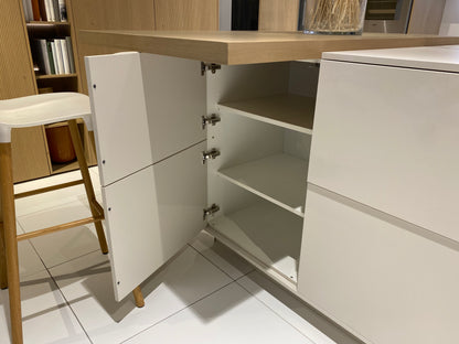 01175 - Eiken trend eilandkeuken