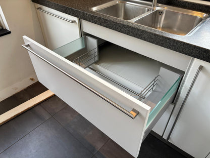 01264 - Witte schiereiland keuken