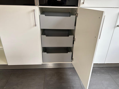 01264 - Witte schiereiland keuken