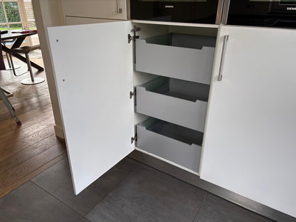 01264 - Witte schiereiland keuken
