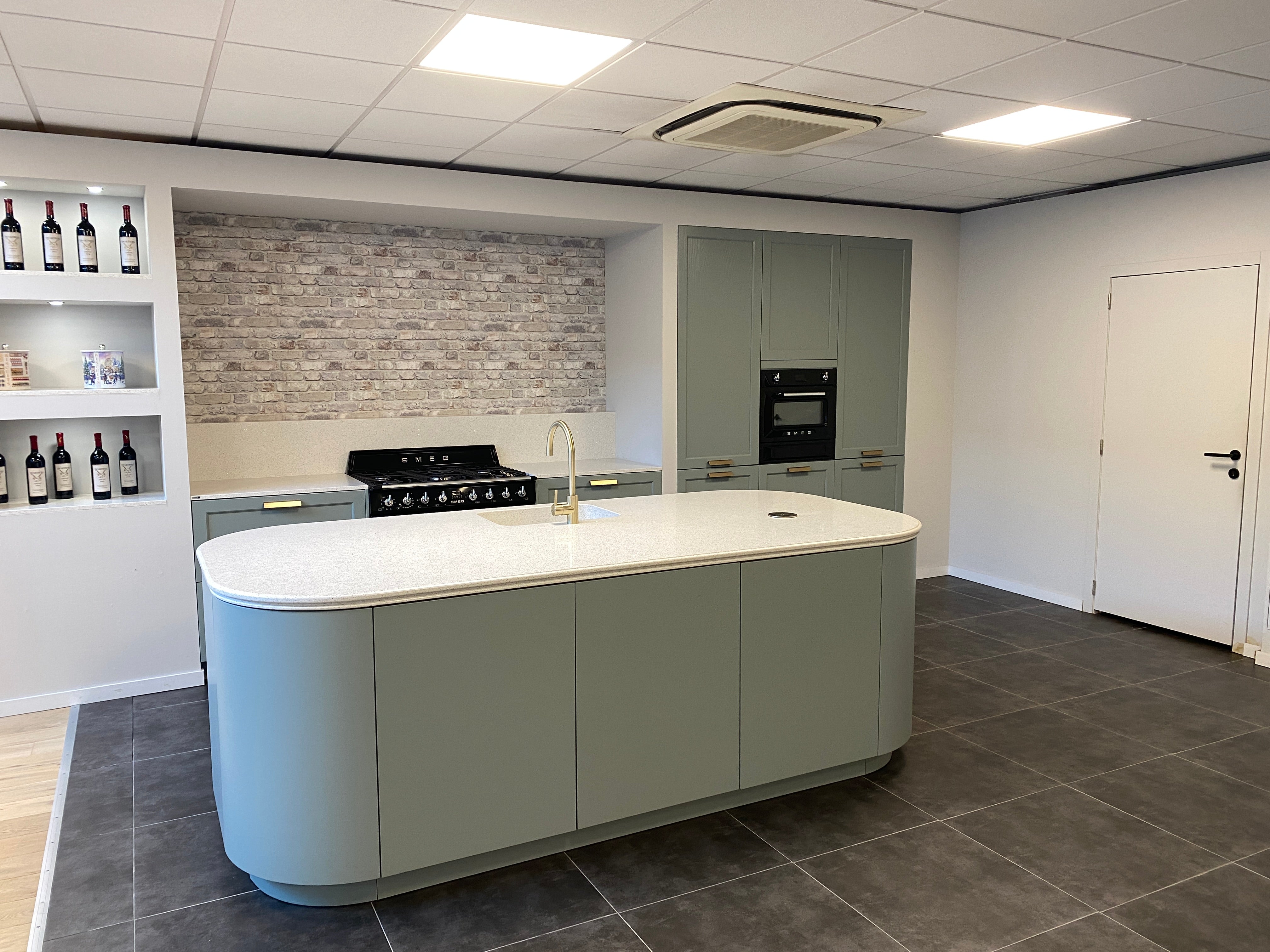 01829 - Modern/landelijk eilandkeuken