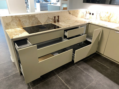 01839 - Marmerlook hoekkeuken
