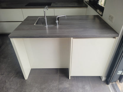 01486 - Moderne schiereiland keuken