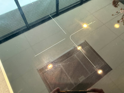 02356 - Grijs betonlook eilandkeuken