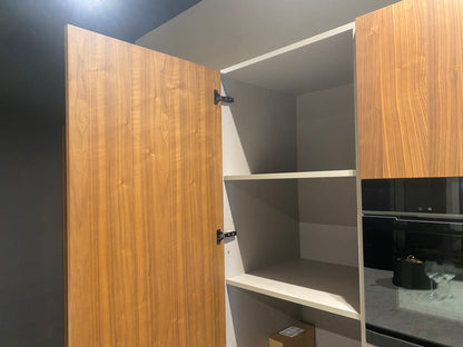 02448 - Eiken fineer eilandkeuken