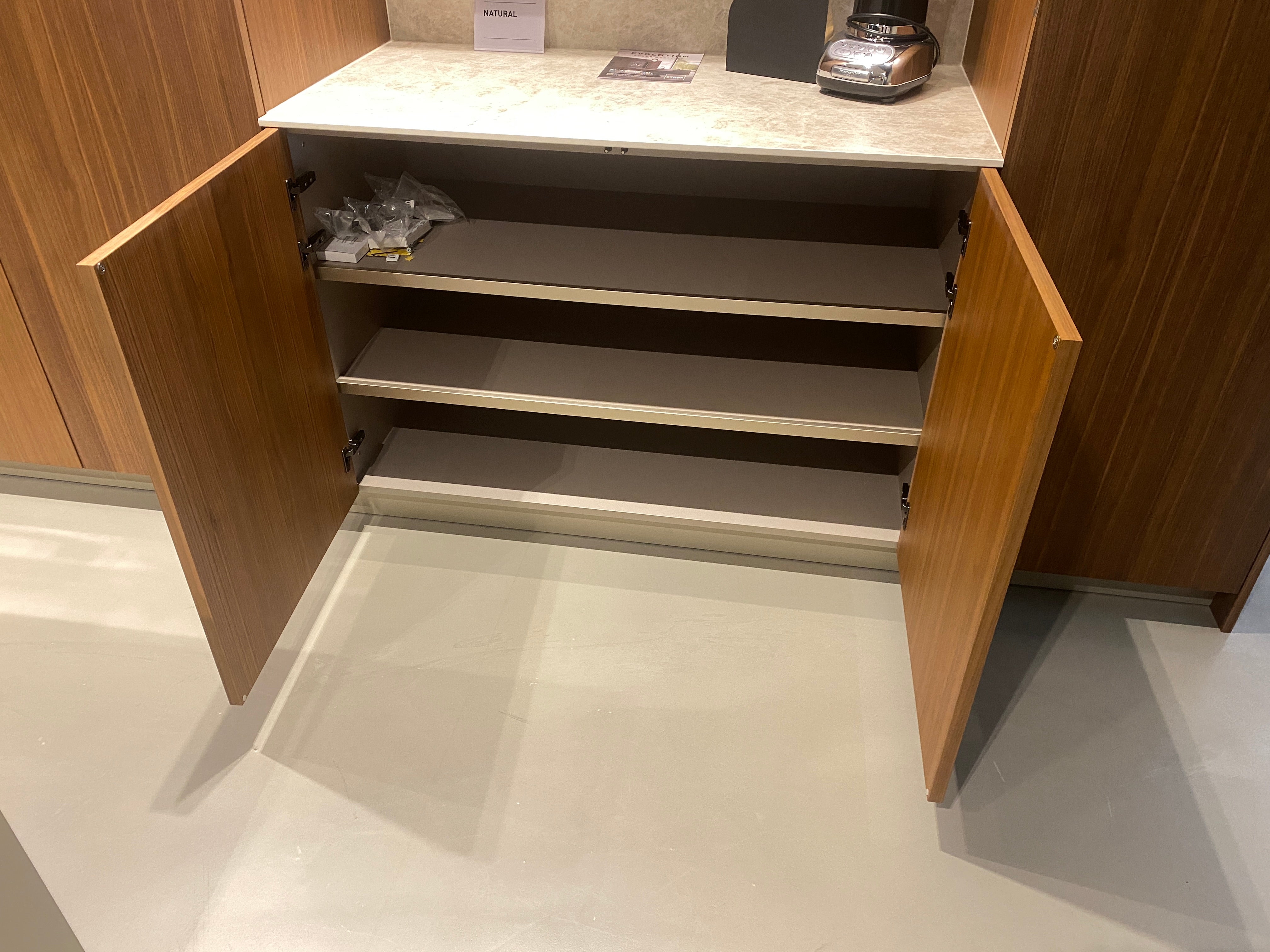 02448 - Eiken fineer eilandkeuken