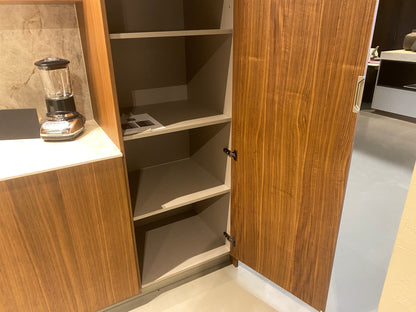 02448 - Eiken fineer eilandkeuken