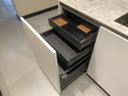 02448 - Eiken fineer eilandkeuken