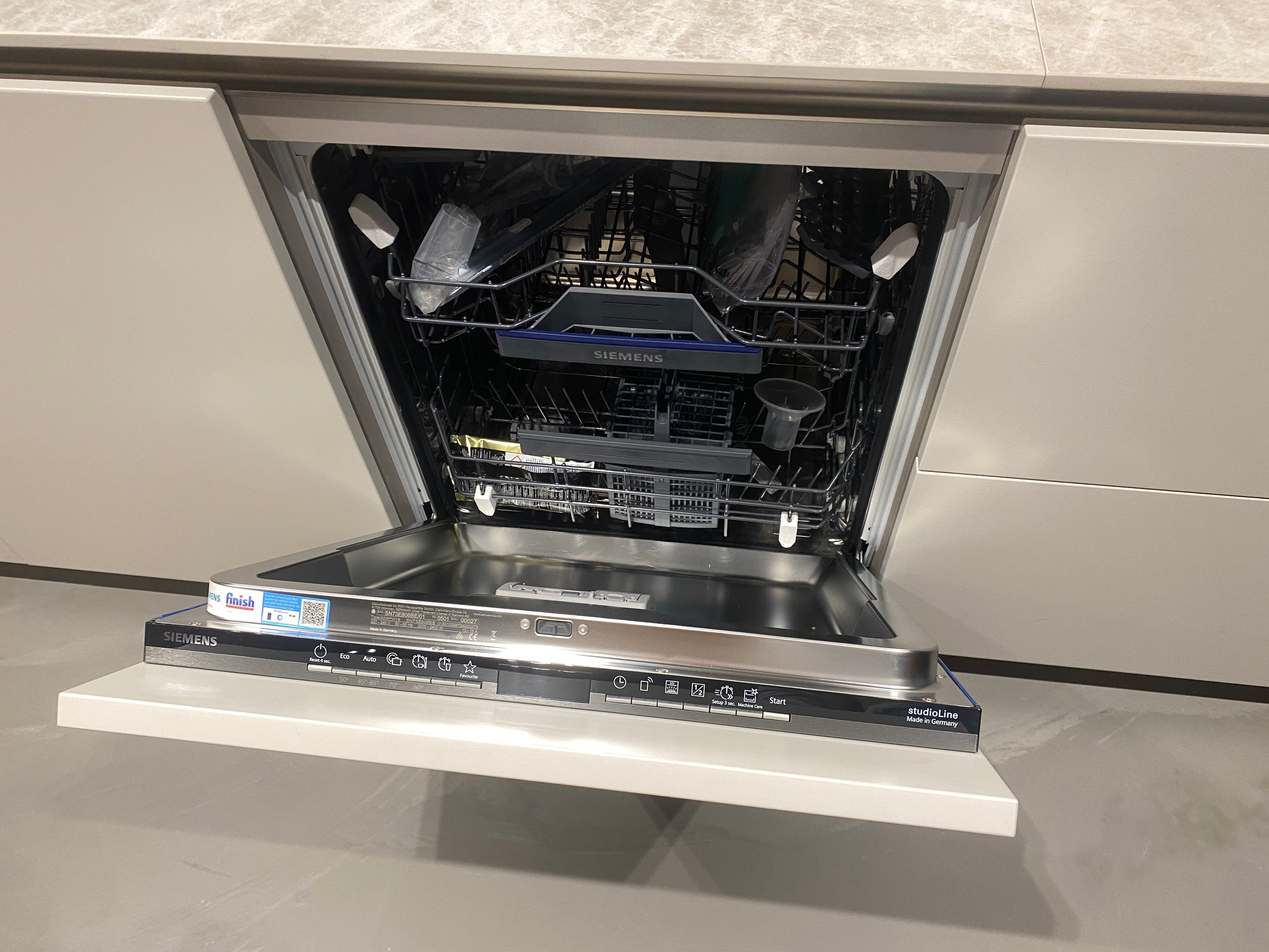 02448 - Eiken fineer eilandkeuken