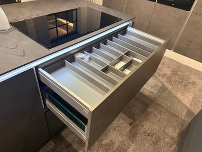 02578 - Moderne betonlook eilandkeuken