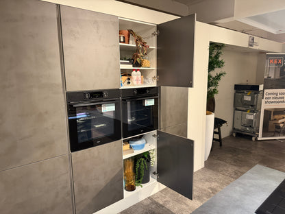 02578 - Moderne betonlook eilandkeuken