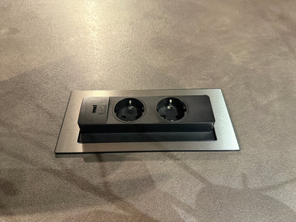 02578 - Moderne betonlook eilandkeuken