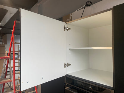 02650 - Laklaminaat zwarte eilandkeuken