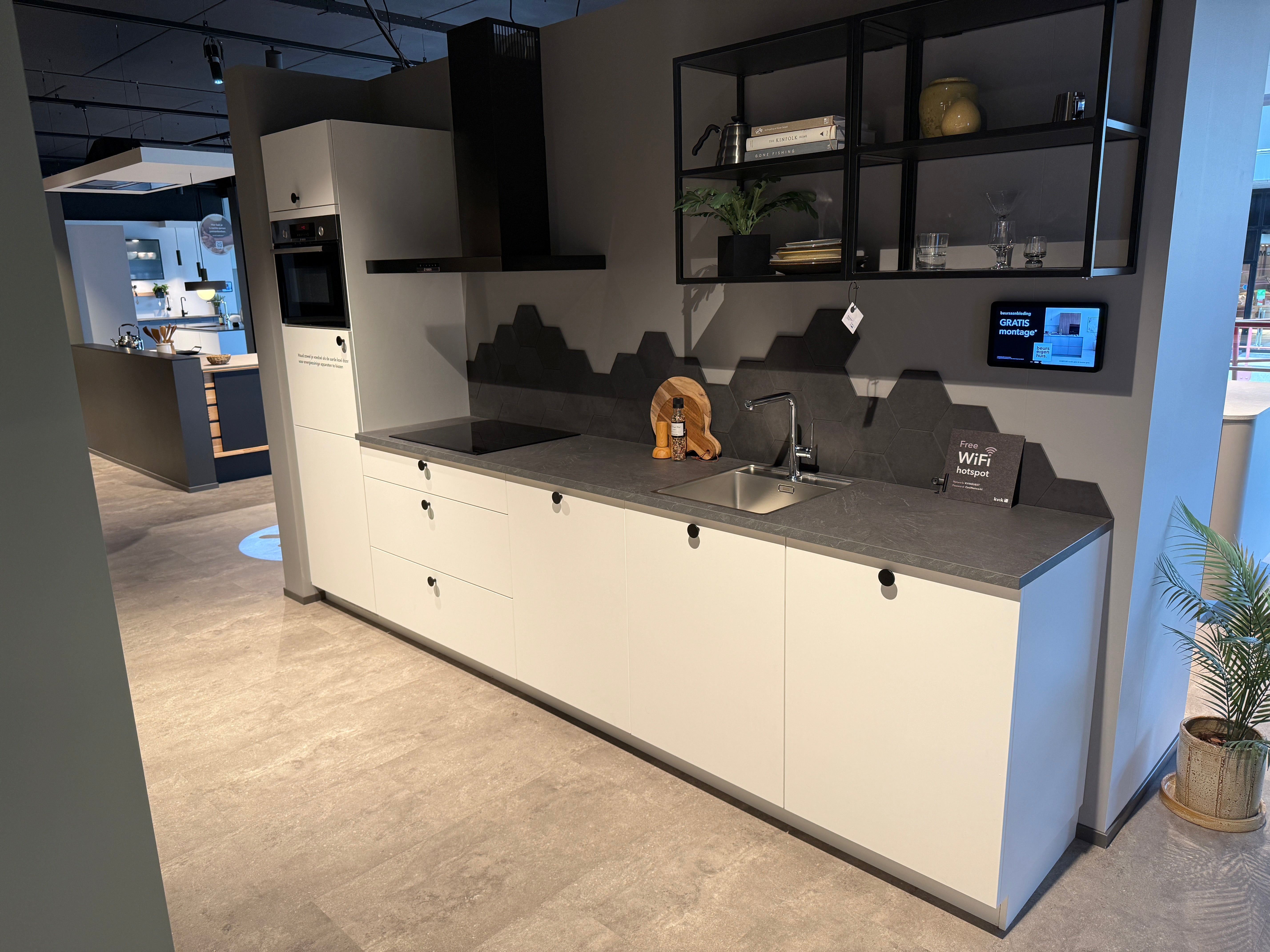 02766 - Wit rechte Kvik keuken